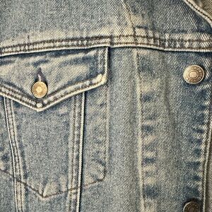 Gap Denim Vest with Button Details